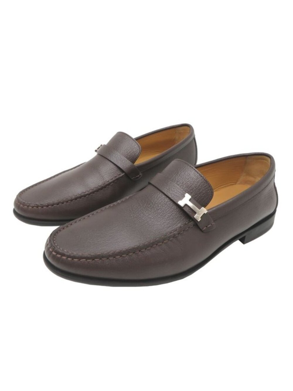 Hermes Loafers Brown